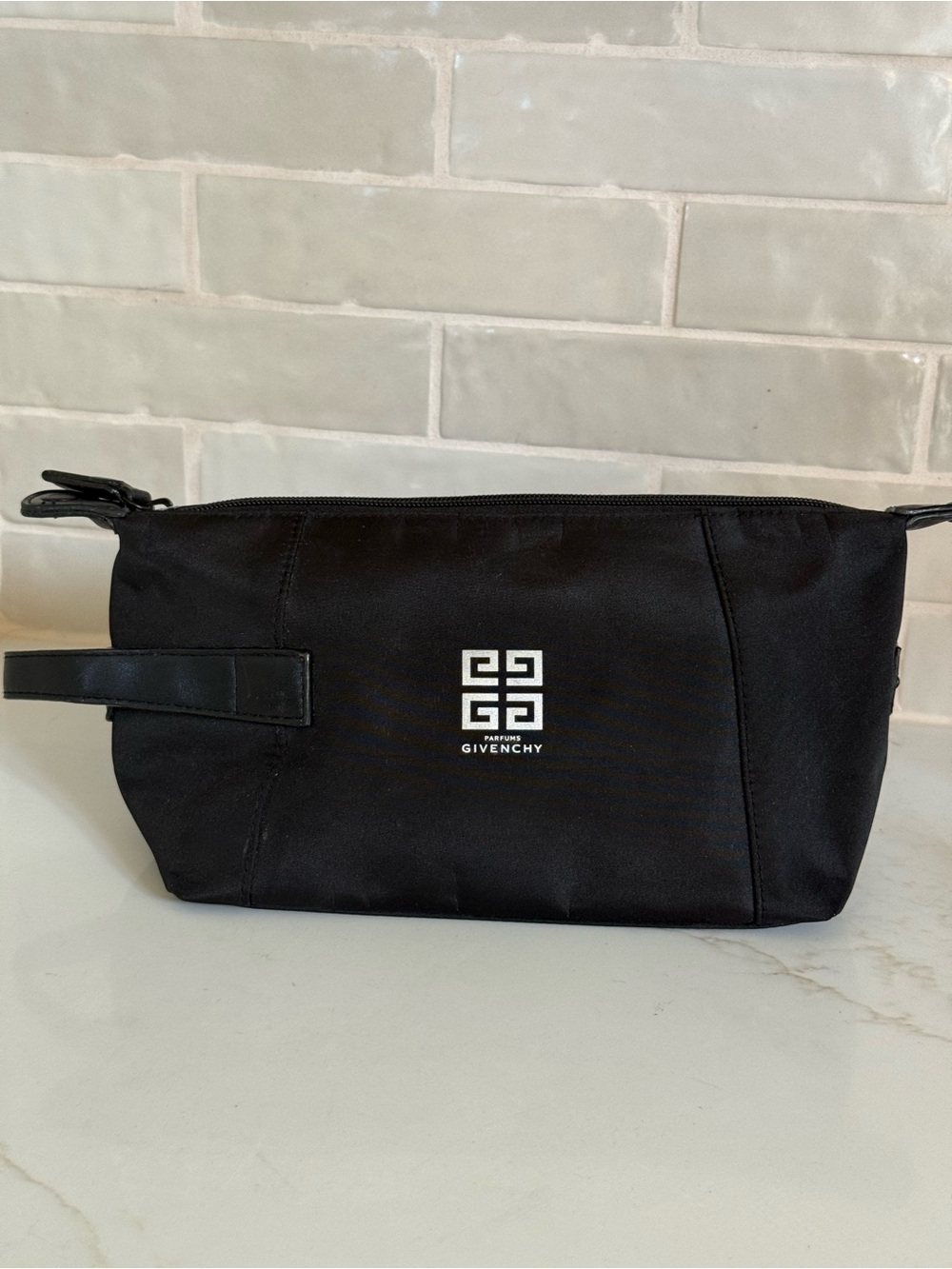 Givenchy Black Logo Men’s Toiletry Pouch